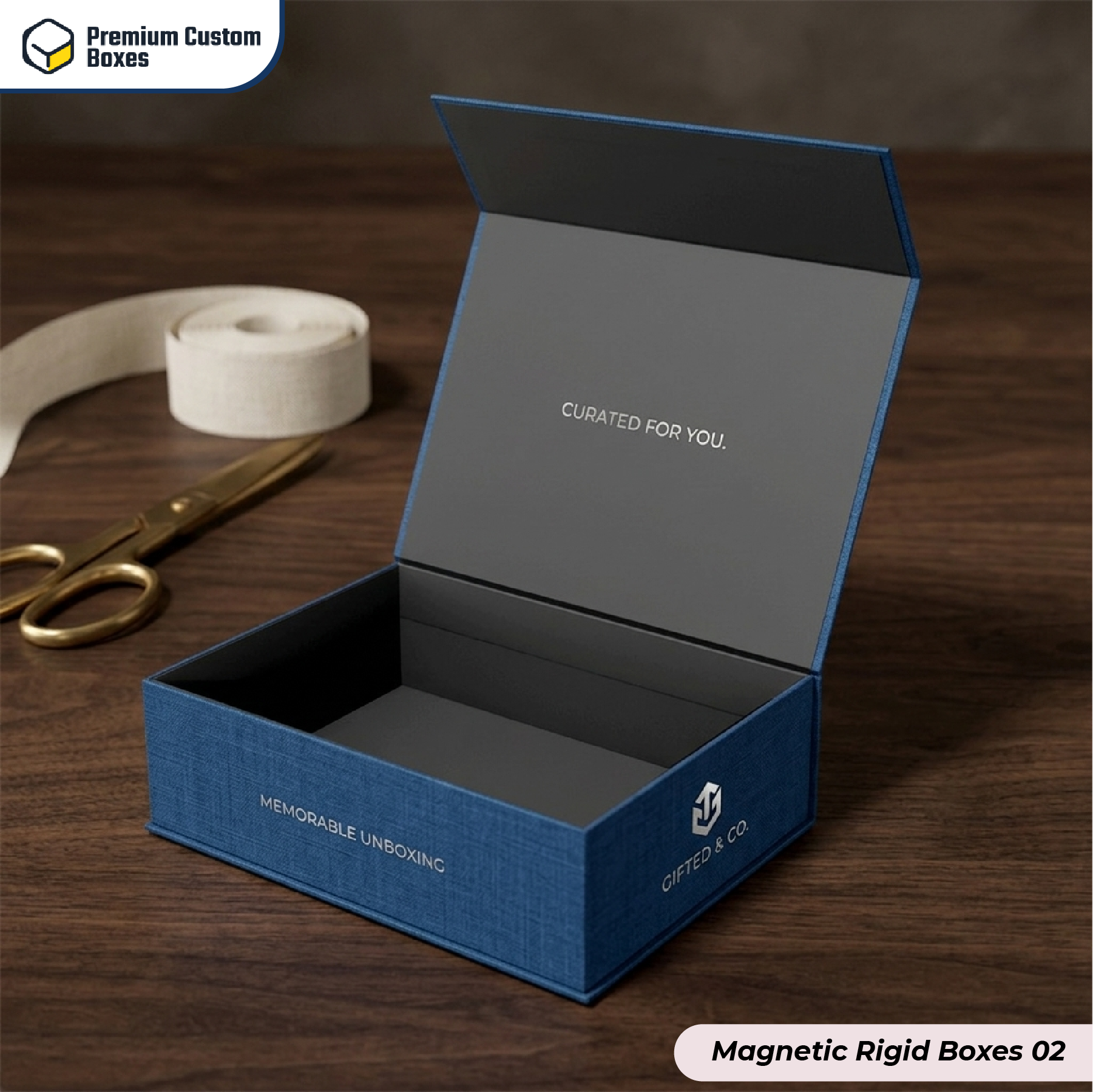 Custom Magnetic Rigid Boxes