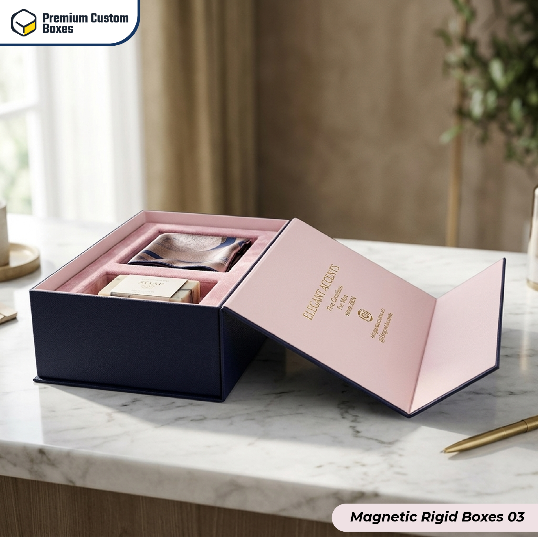 Custom Magnetic Rigid Boxes