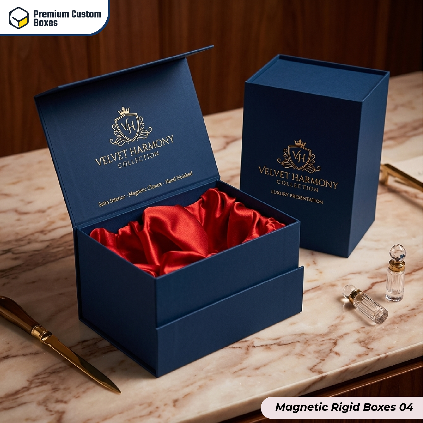 Custom Magnetic Rigid Boxes