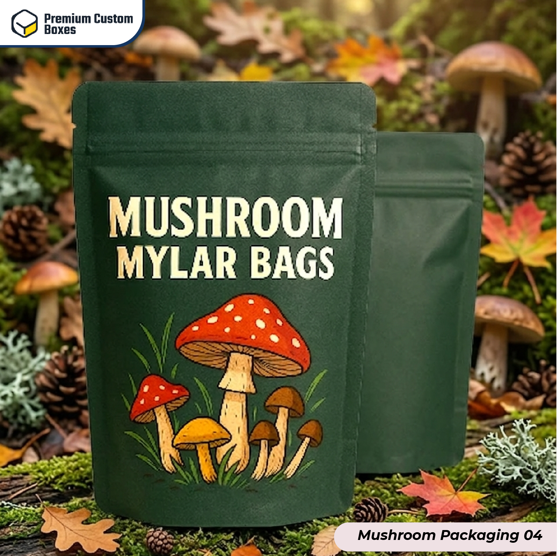 Custom Mushroom Packaging