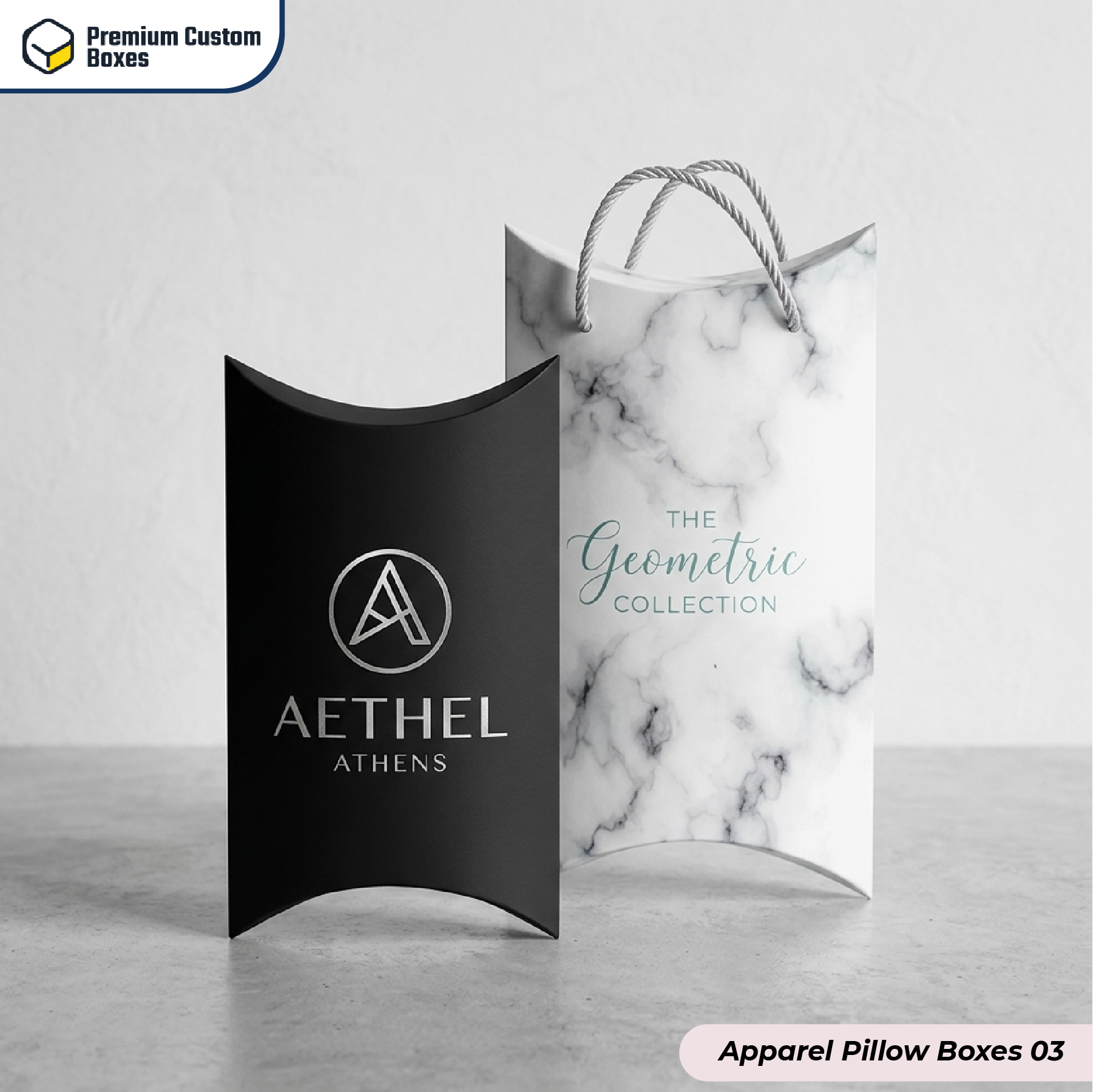 Custom Apparel Pillow Boxes​