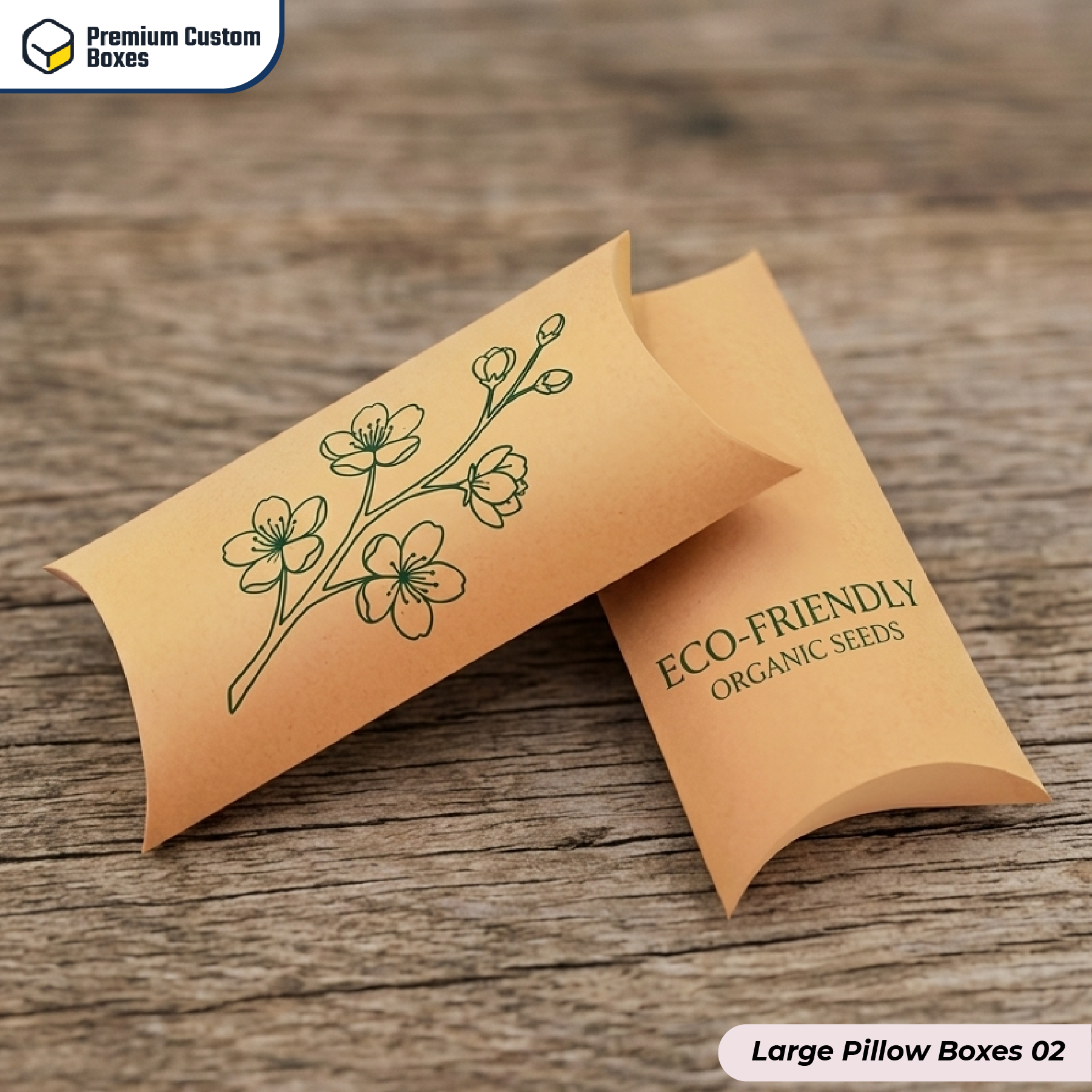 Custom Large Pillow Boxes