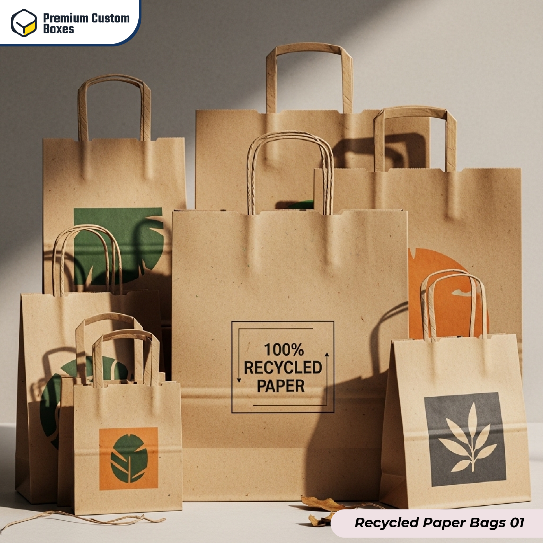 Custom Recycled Paper Bags