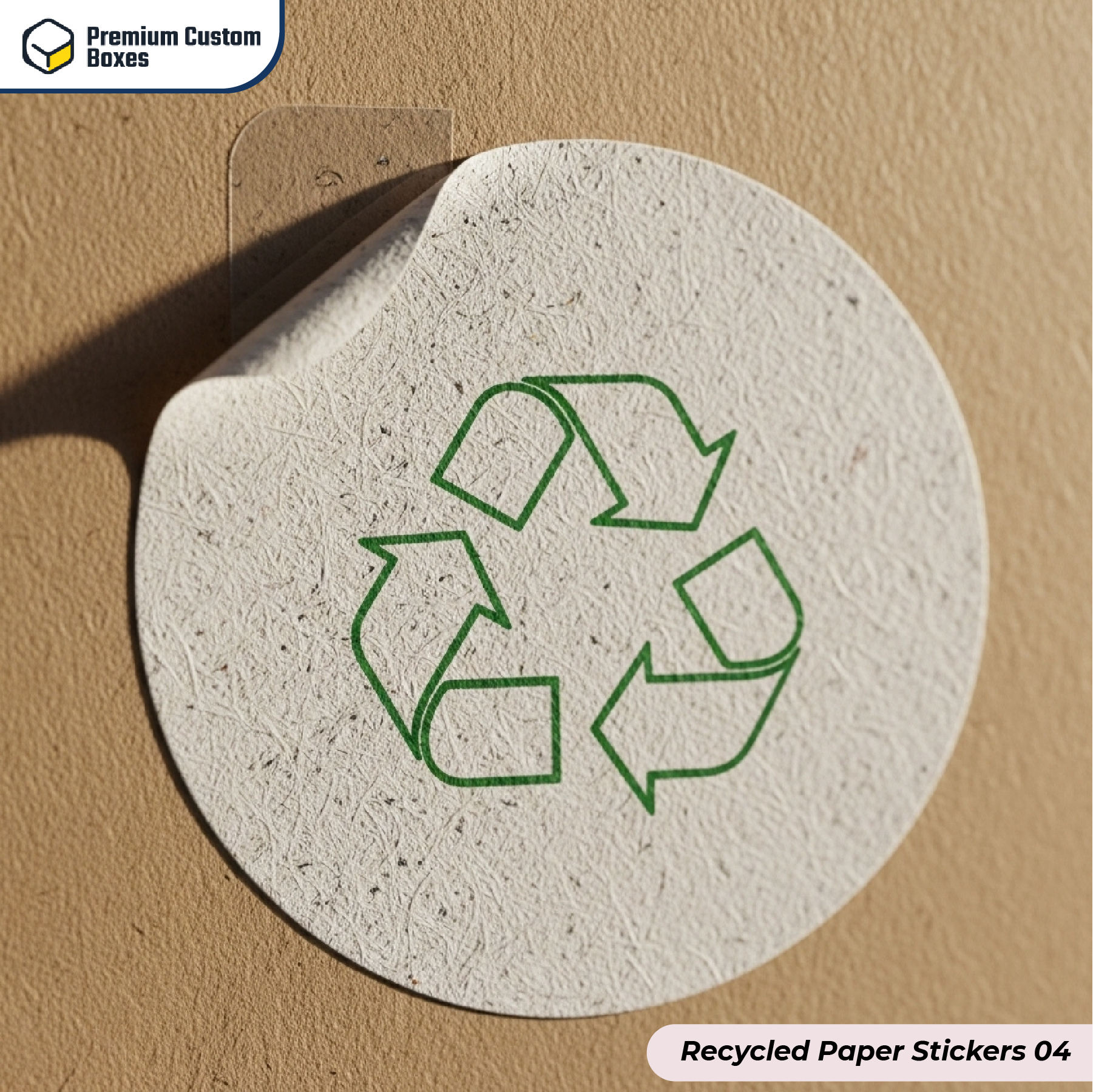 Custom Recycled Paper Stickers