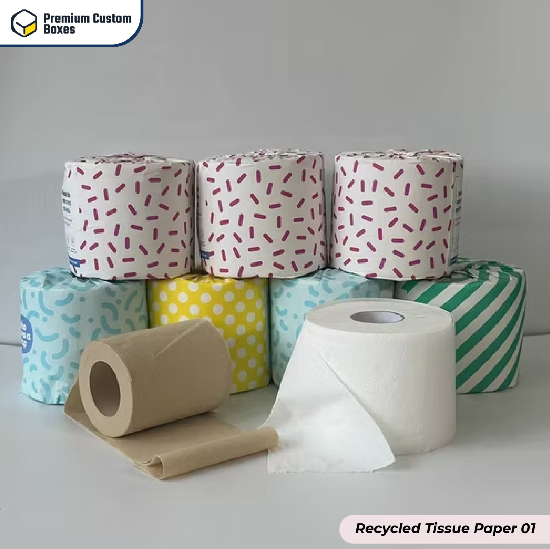 Custom Recycled Tissue Paper