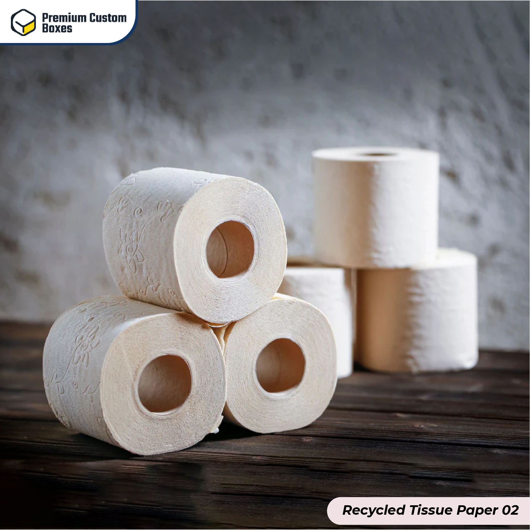 Custom Recycled Tissue Paper