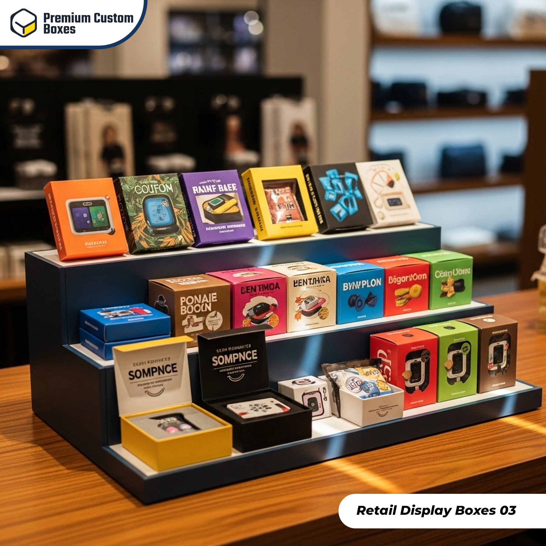 Custom Retail Display Boxes​
