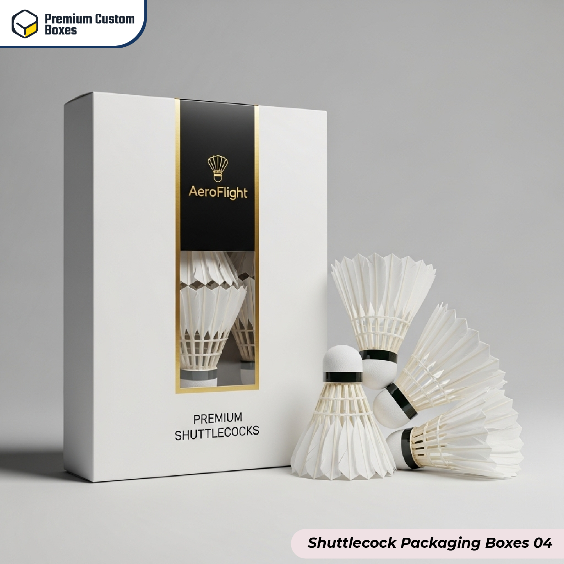 Custom Shuttlecock Packaging Boxes