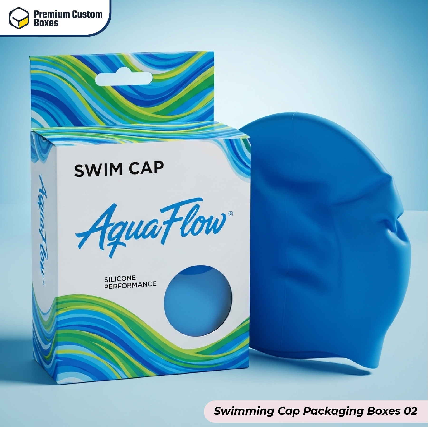 Swimming Cap Packaging Boxes
