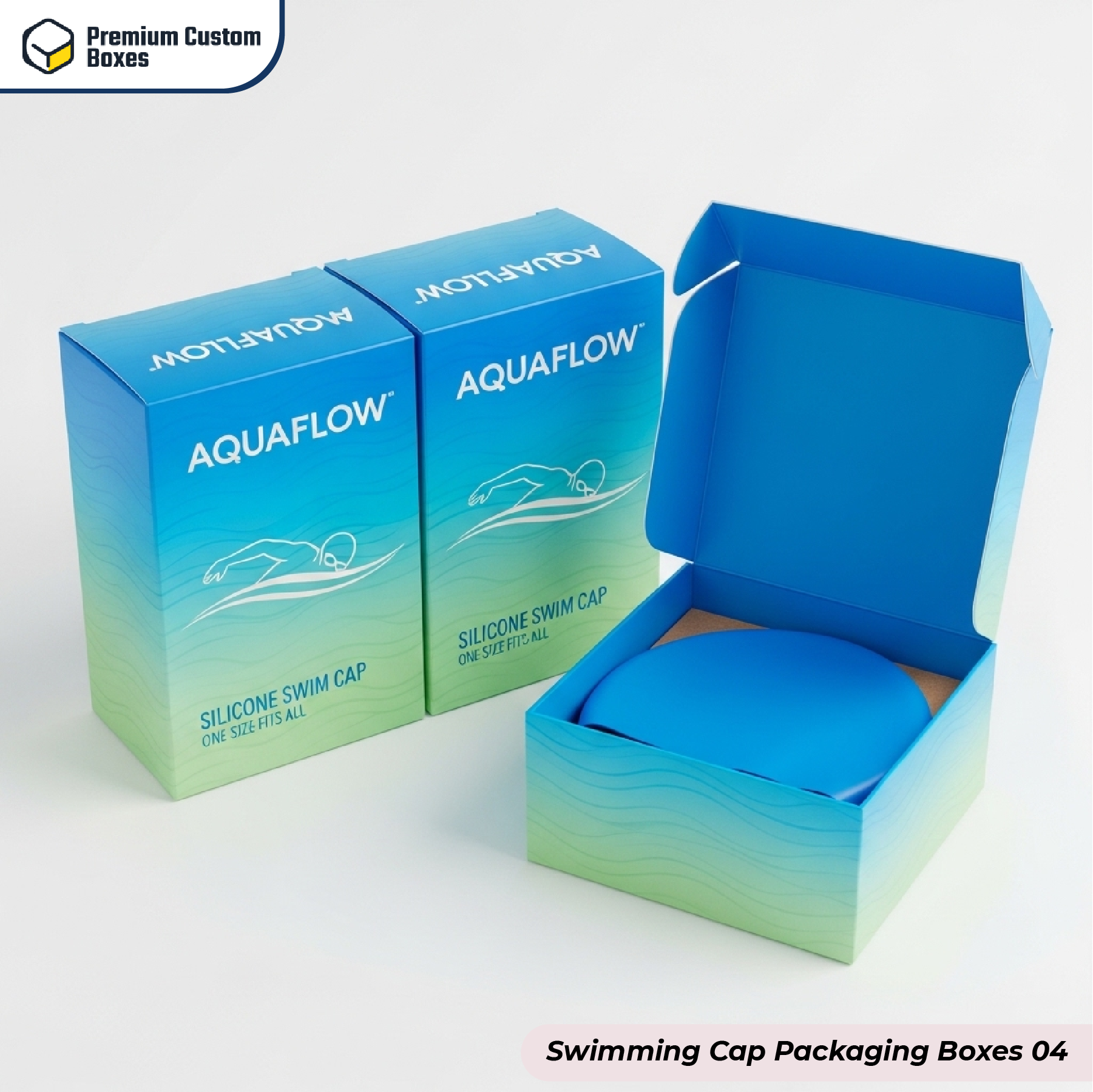 Swimming Cap Packaging Boxes