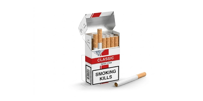 Cigarette Size Chart And Packaging
