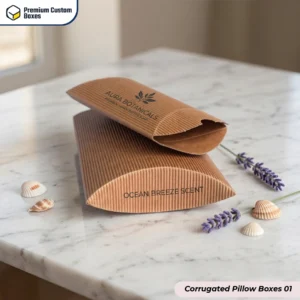Corrugated Pillow Boxes Wholesale