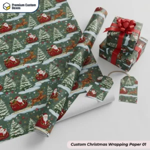 Custom Christmas Wrapping Paper USA