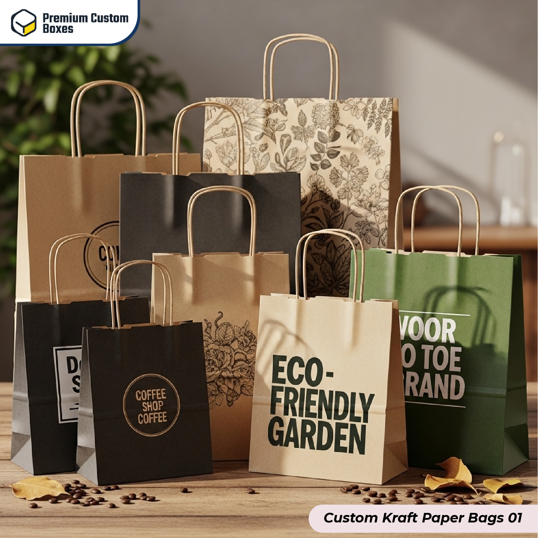 Custom Kraft Paper Bags