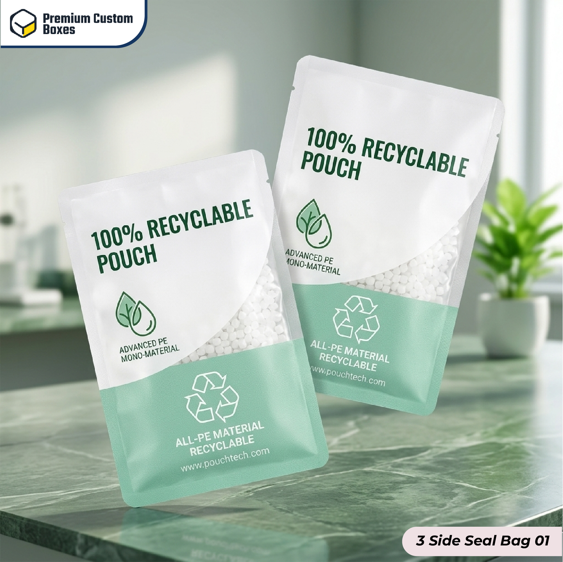 3 Side Seal Bags