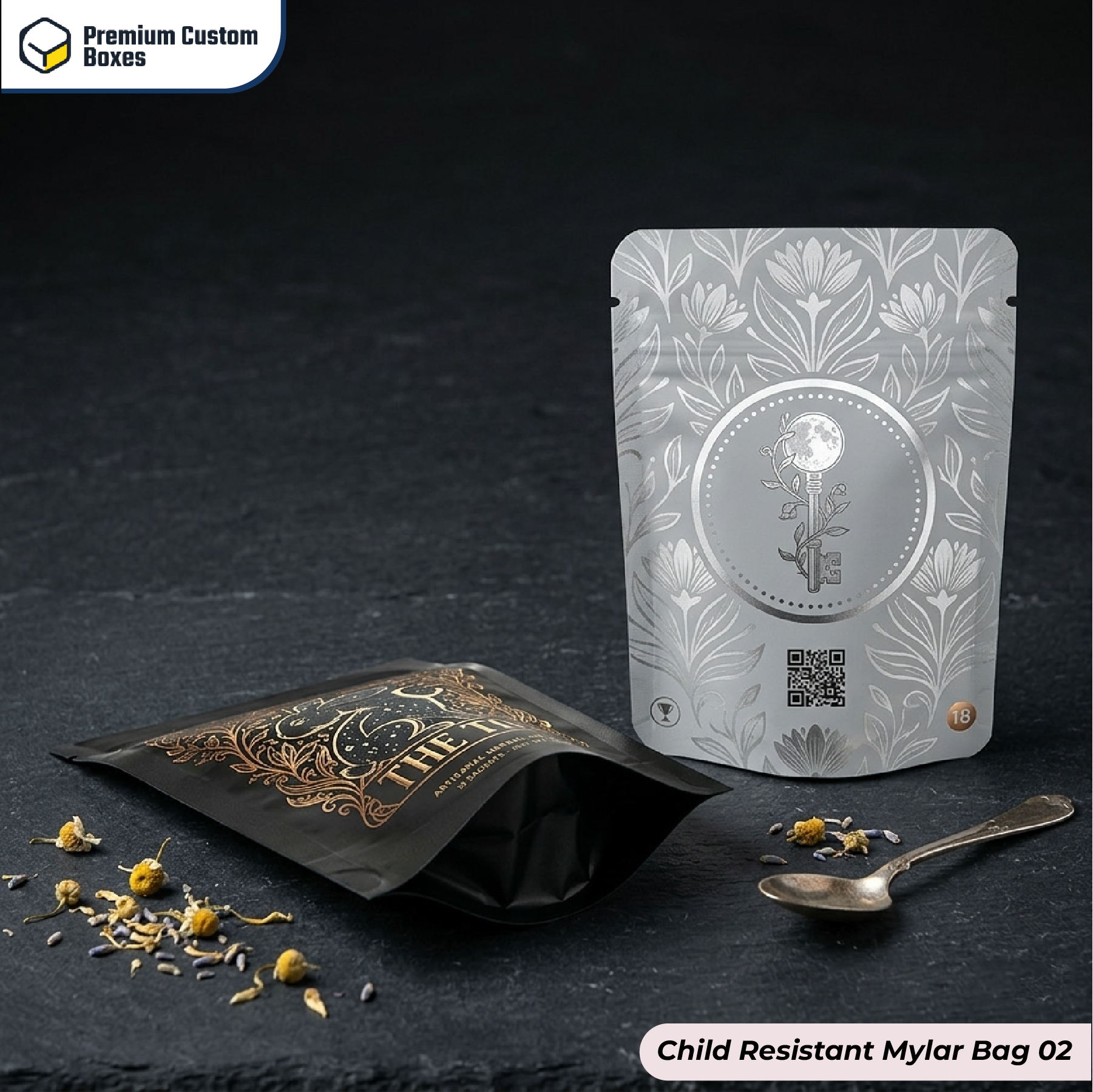 Child Resistant Mylar Bags