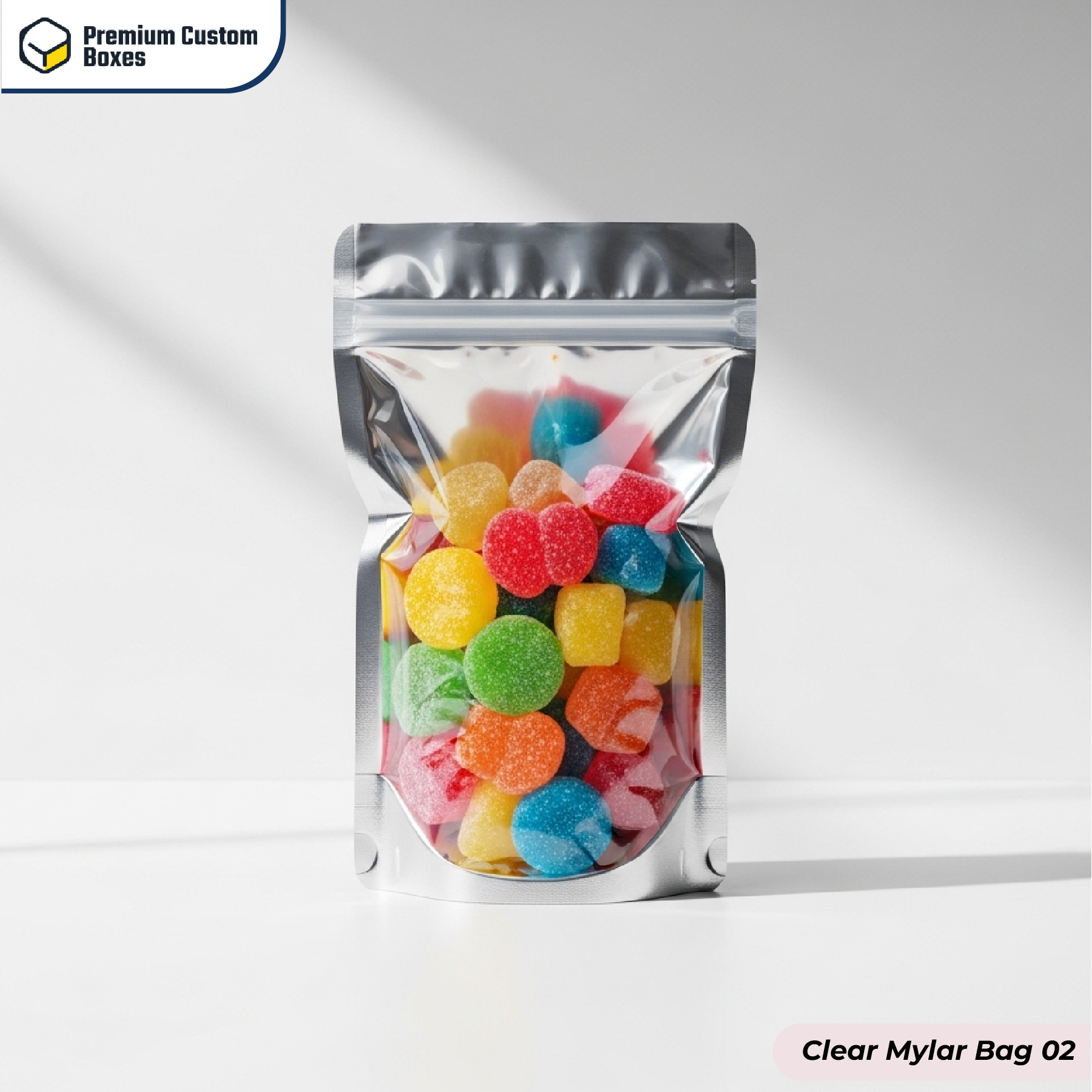 Custom Clear Mylar Bags