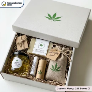 Custom Hemp Gift Boxes Wholesale