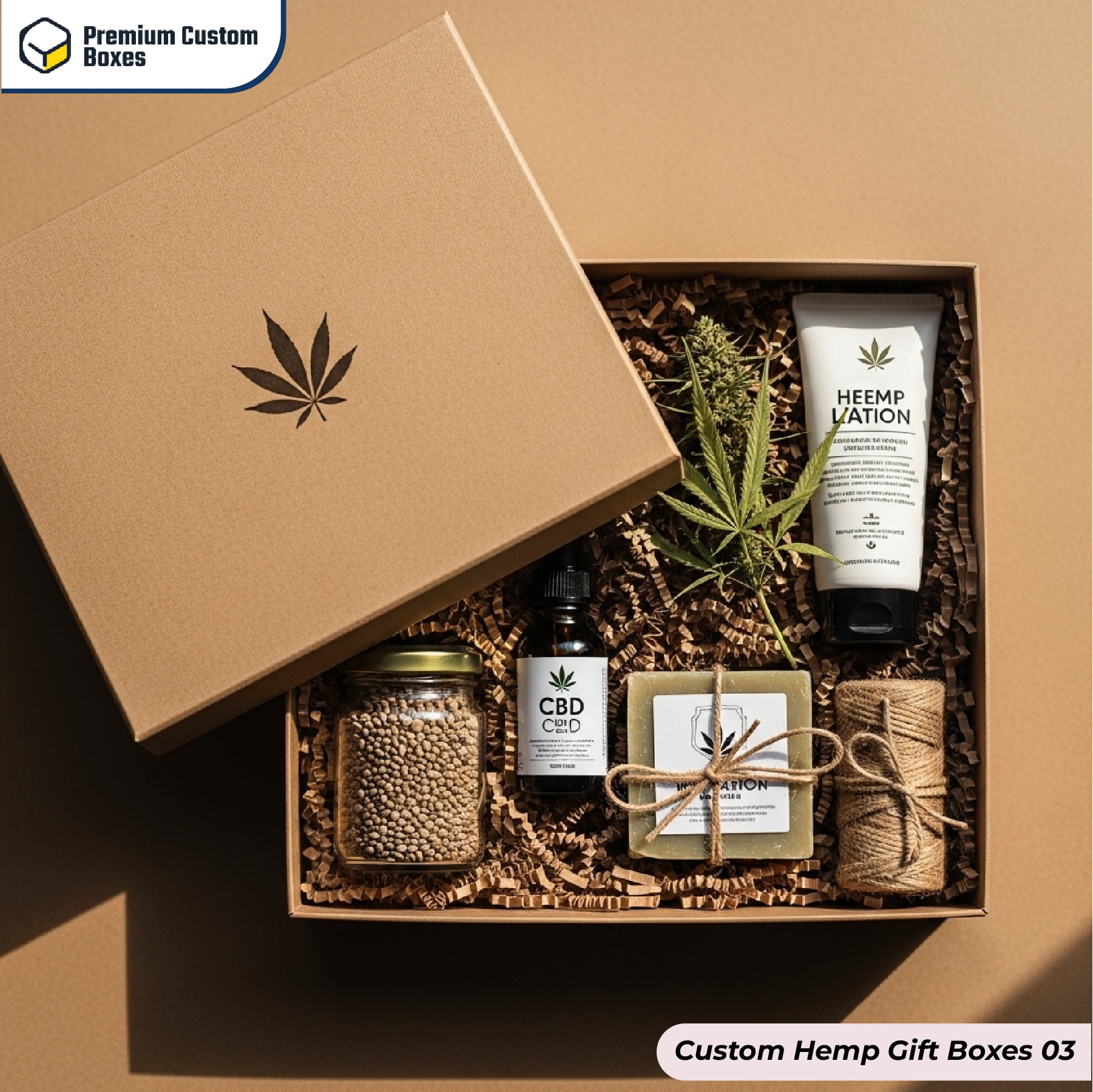 Custom Hemp Gift Boxes