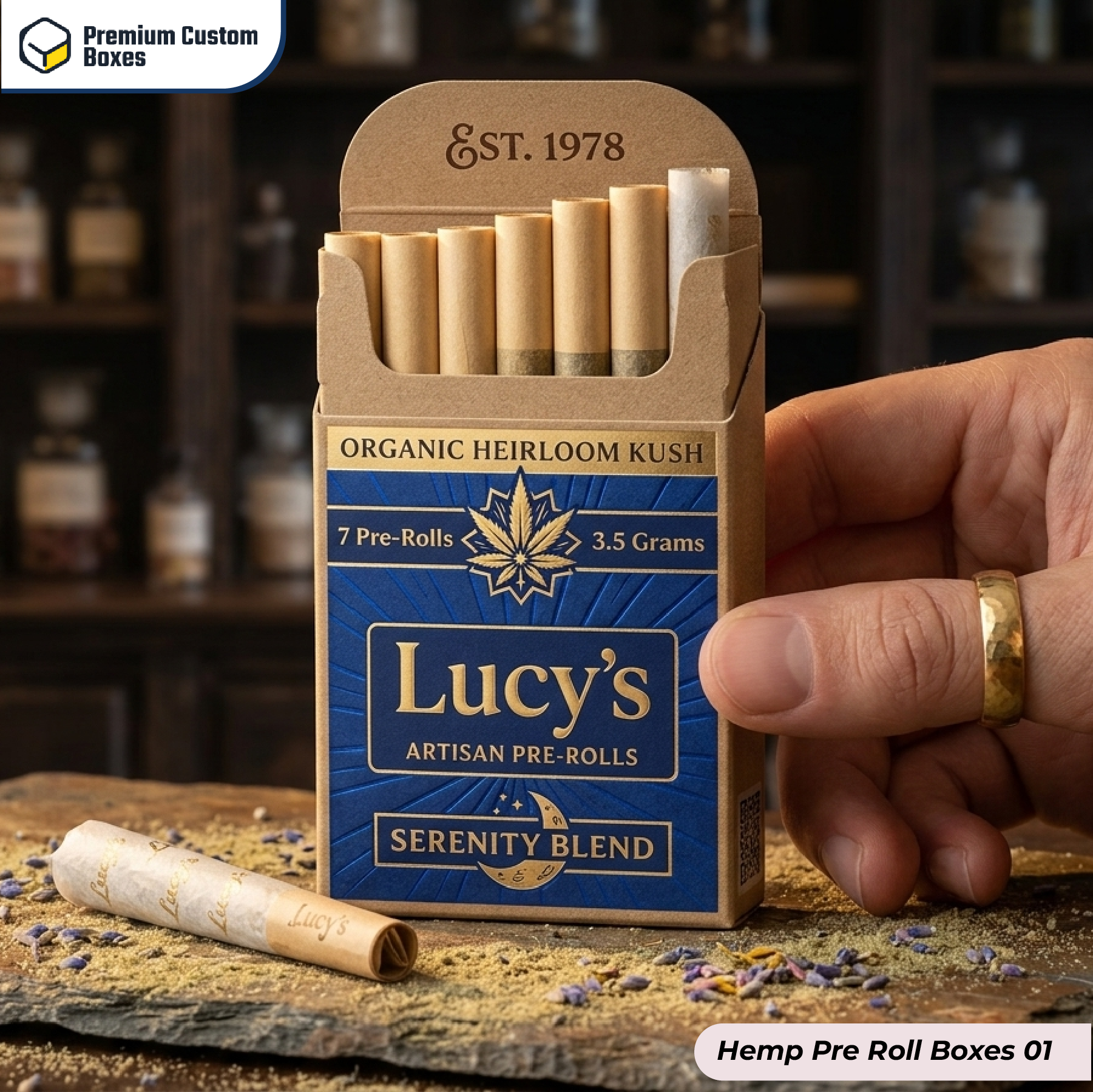 Hemp Pre Roll Boxes