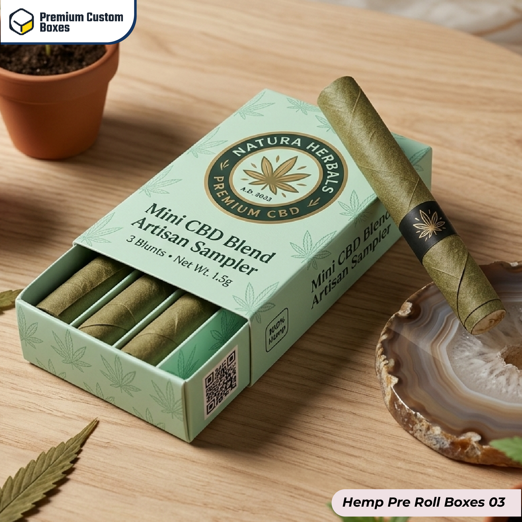 Hemp Pre Roll Boxes