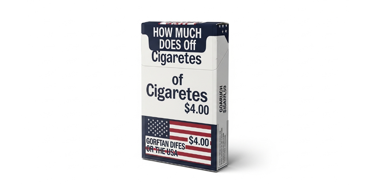 How Much Does a Pack Of Cigarettes Cost in The USA
