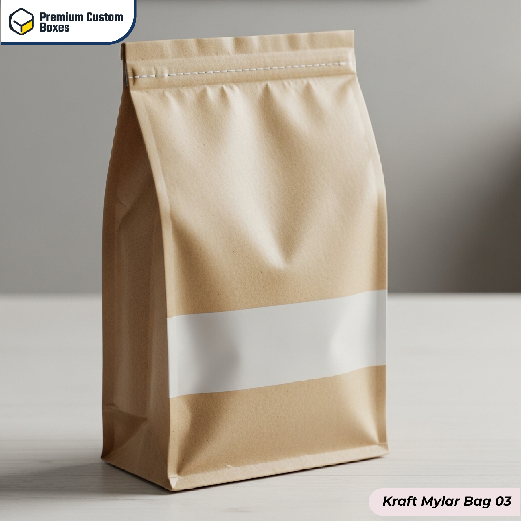 Custom Kraft Mylar Bags