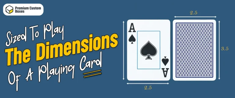 Sized To Play: The Dimensions Of A Playing Card