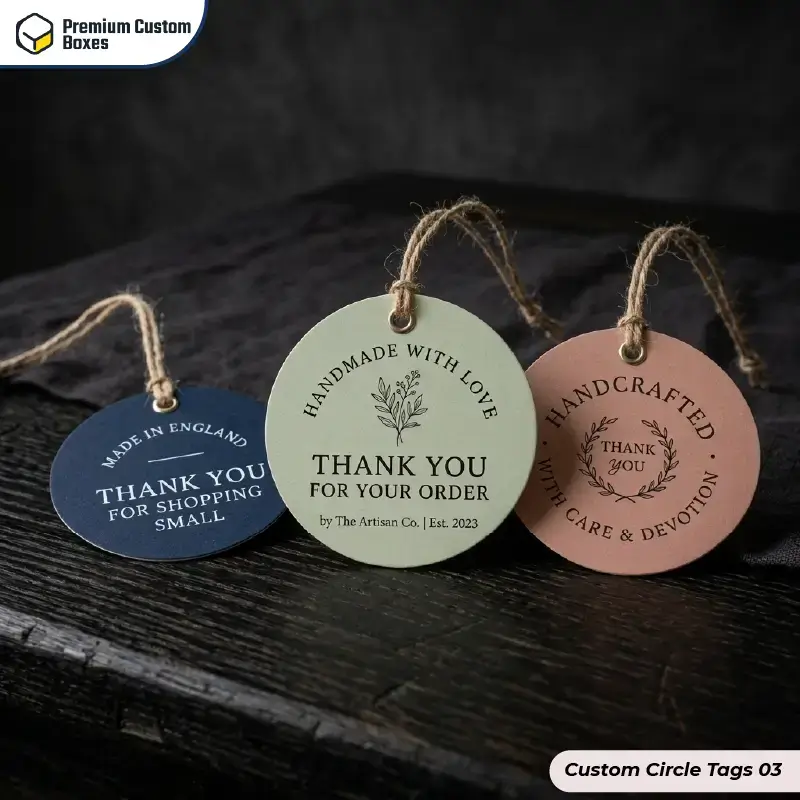 Custom Circle Tags