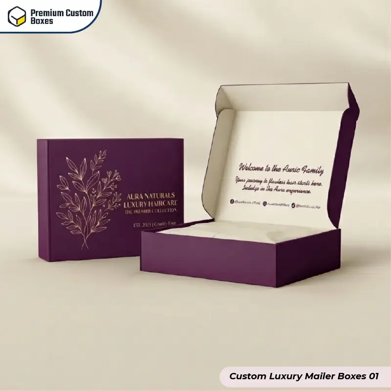 Custom Luxury Mailer Boxes