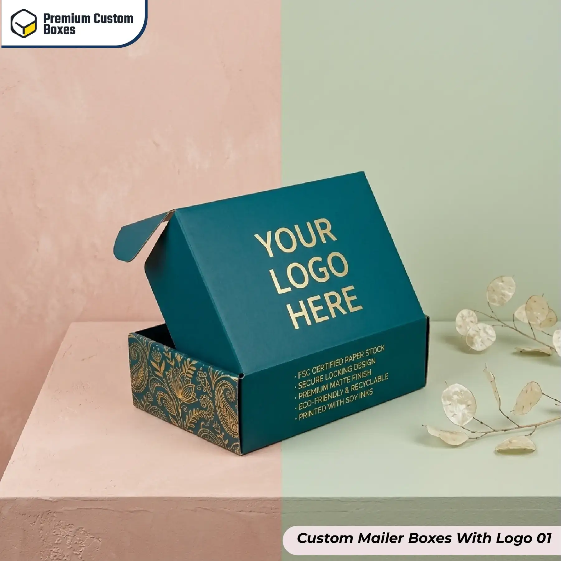 Custom Mailer Boxes With Logo