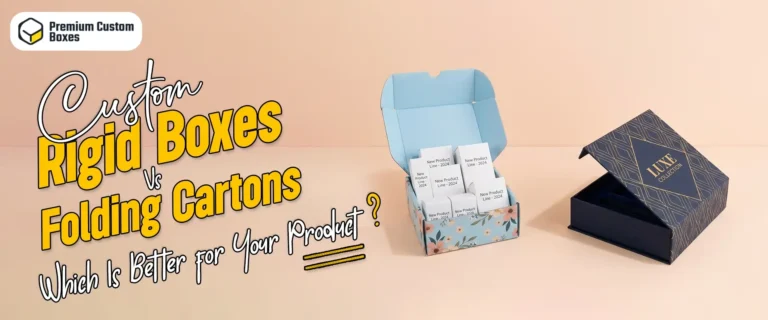 Custom Rigid Boxes vs Folding Cartons: Which Is Better For Your Product?