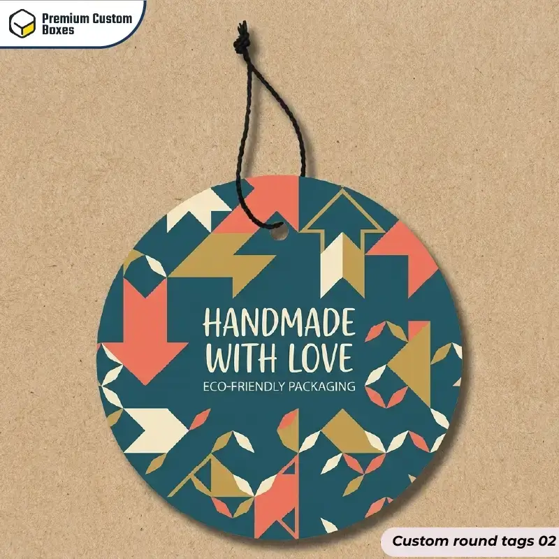 Custom Round Tags