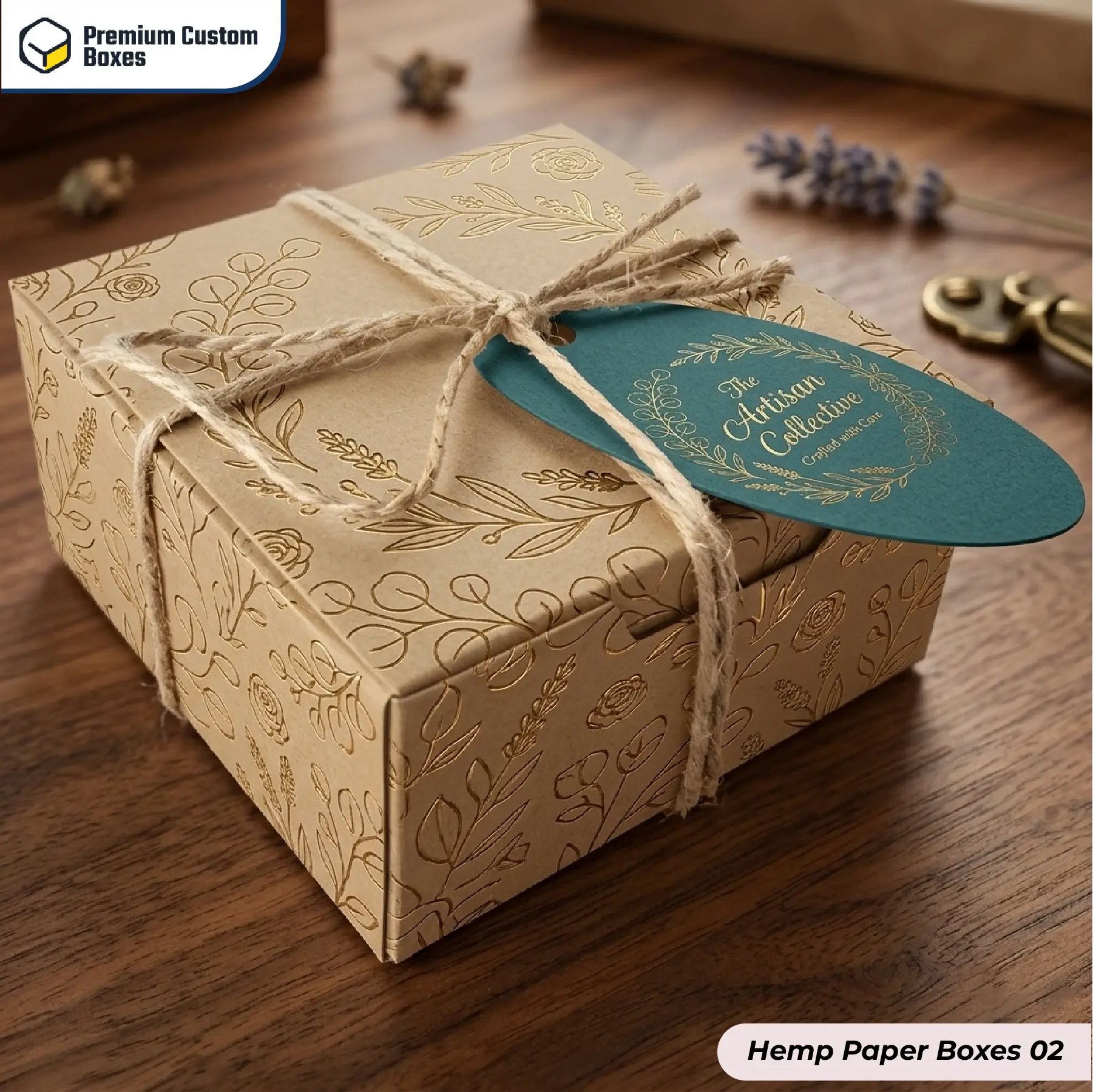 Custom Hemp Paper Boxes