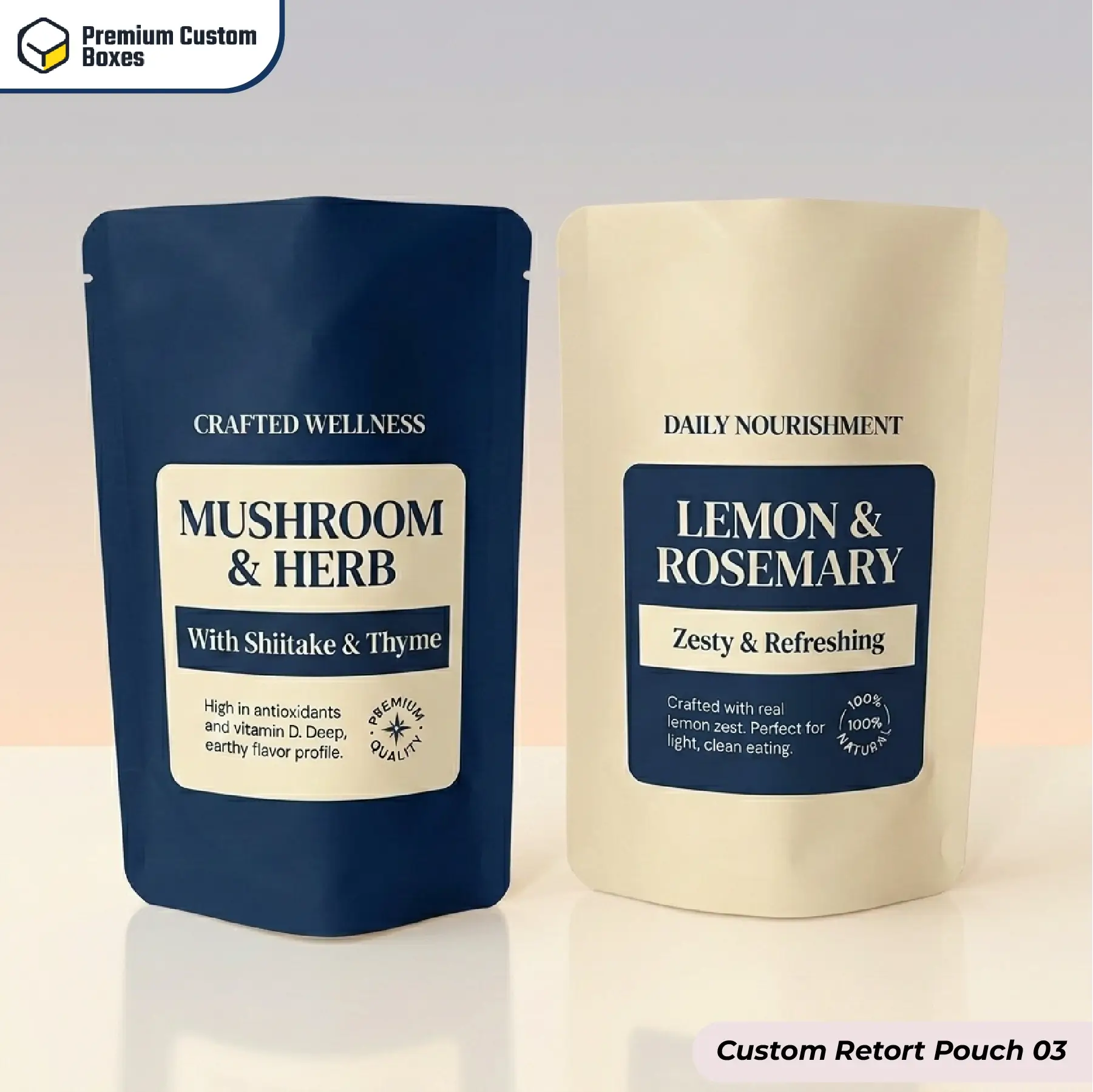 Custom Retort Pouches
