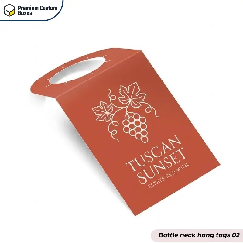 Custom Bottle Neck Tags
