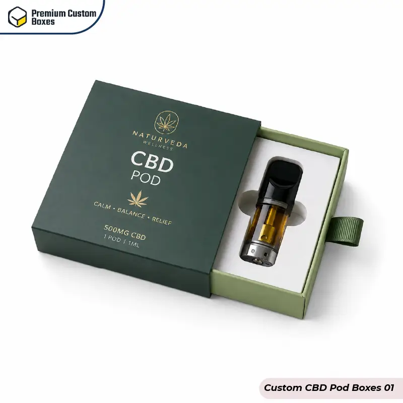 Custom CBD Pod Boxes