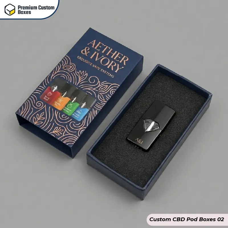 Custom CBD Pod Boxes