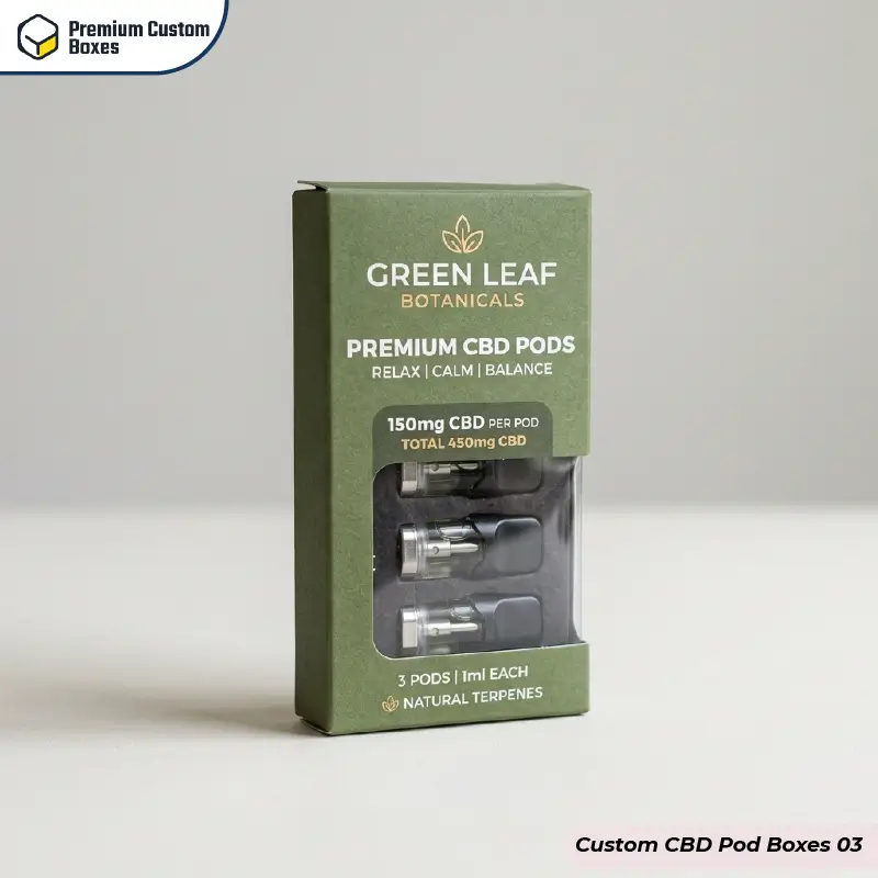 Custom CBD Pod Boxes