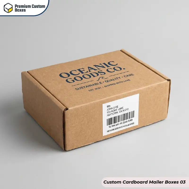 Custom Cardboard Mailer Boxes