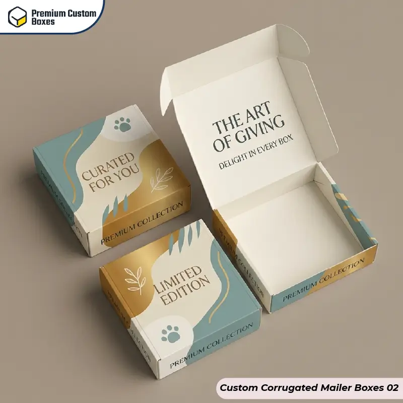Custom Corrugated Mailer Boxes