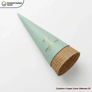 Custom Crepe Cone Sleeves Wholesale