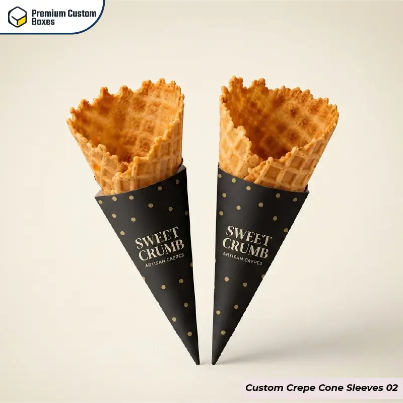Custom Crepe Cone Sleeves