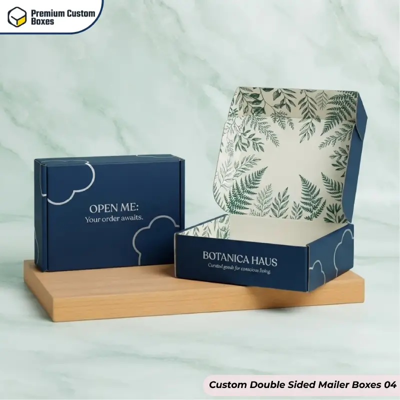 Custom Double Sided Mailer Boxes