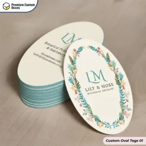 Custom Oval Tags USA