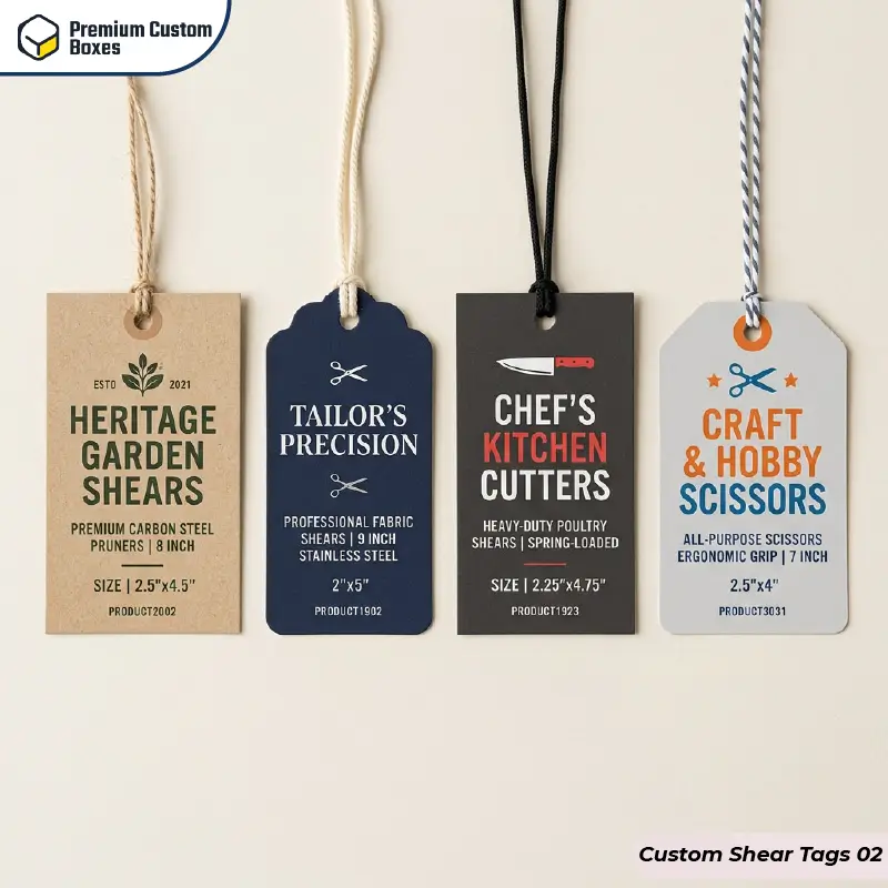 Custom Shear Tags