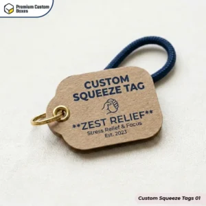 Custom Squeeze Tags Wholesale