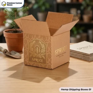 Custom Hemp Shipping Boxes Wholesale