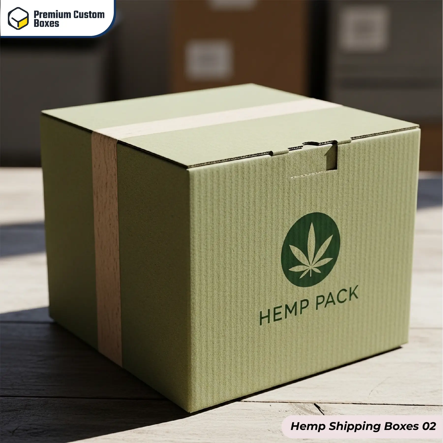 Custom Hemp Shipping Boxes