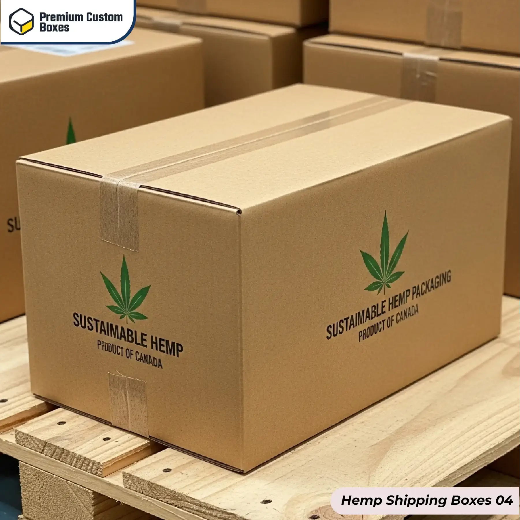 Custom Hemp Shipping Boxes